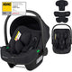 Siège auto Lionelo Astrid i-size – adac 5 étoiles – 40-87 cm – rwf – mousse à mémoire de forme – appui-tête réglable (7 cm) – ceintures holmbergs – compatible avec poussette à base isofix – norme i-size – light safe