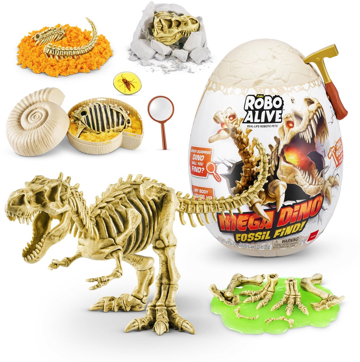Zuru Robo Alive Mega Dino Fossil trouver