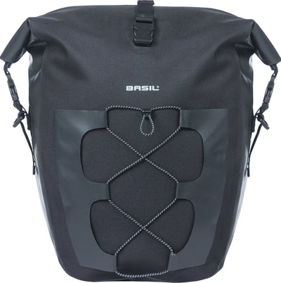 Basil Navigator Sac à vélo unique imperméable, noir