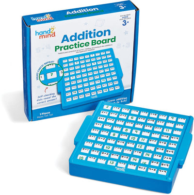 Tableau mathématique d'addition interactif de ressources d'apprentissage - jouets éducatifs. - 3+