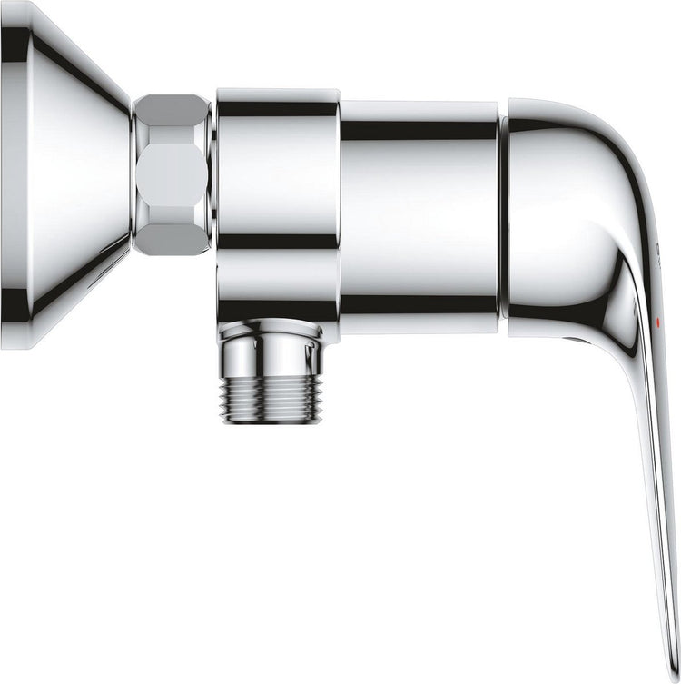 Mitigeur de douche Grohe quickfix Swift - mural - levier en métal - chromé