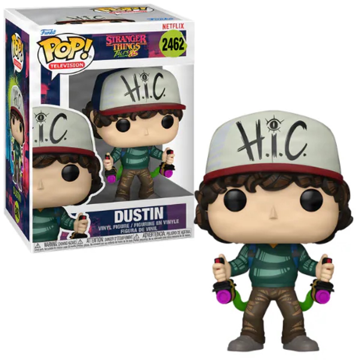 Funko-pop ! télévision : contes de choses étranges de 1985 - Dustin #2462