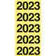 Etiquettes autocollantes bene 628631 jaune