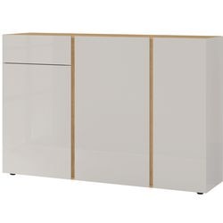 Armoire murale germania 2529-575 mélamine blanc