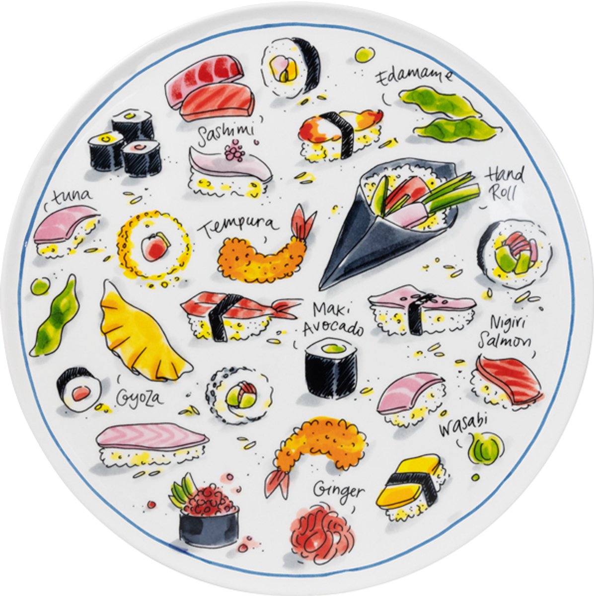 Blond Amsterdam, sushi : bol de service 31 cm