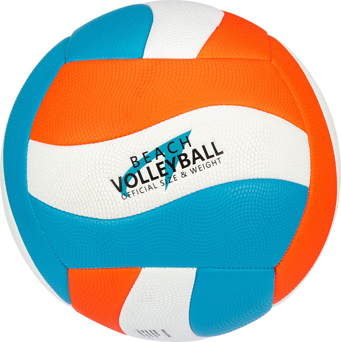 Volley-ball de plage Avento - smash wave - soft touch - orange blanc