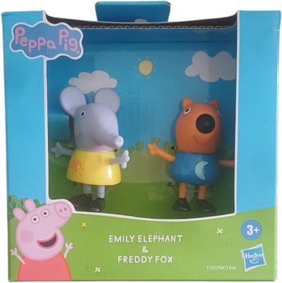 Hasbro Peppa Pig amis Emily éléphant Freddy Fox