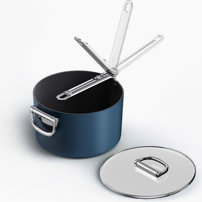 Joseph joseph space casserole avec couvercle – 23 cm – antiadhésive