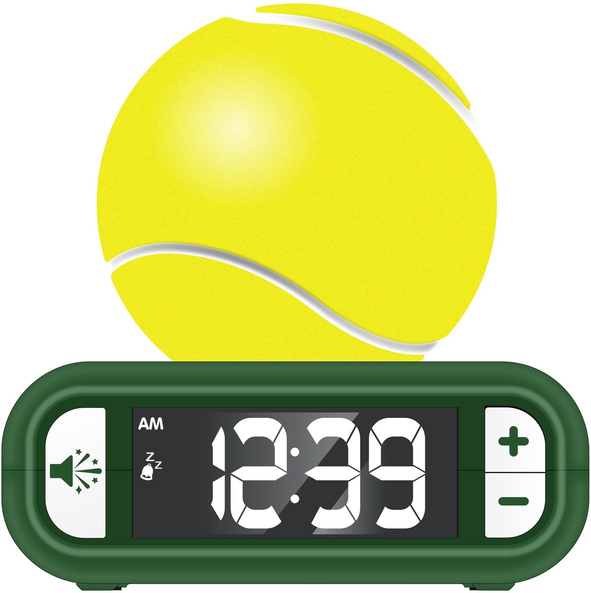 Réveil lumineux et sonores Lexibook tennis