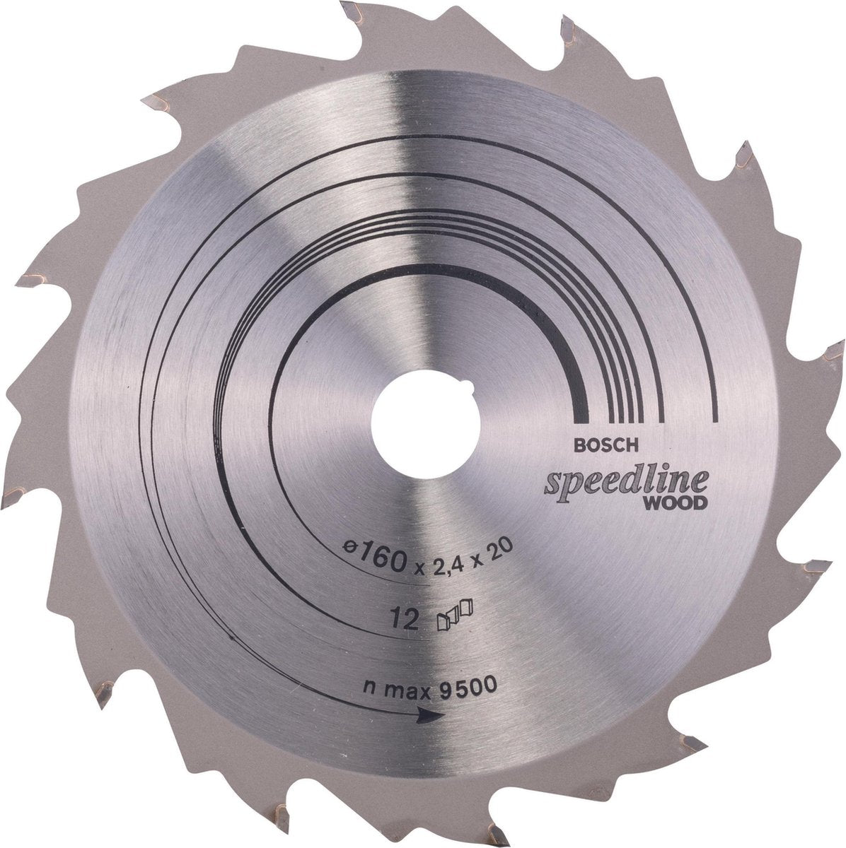 Bosch cirkzb vitesse 160x20x2,4 12t fz wz