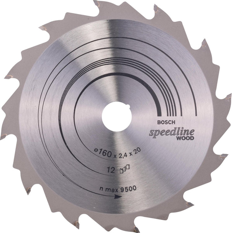 Bosch cirkzb vitesse 160x20x2,4 12t fz wz