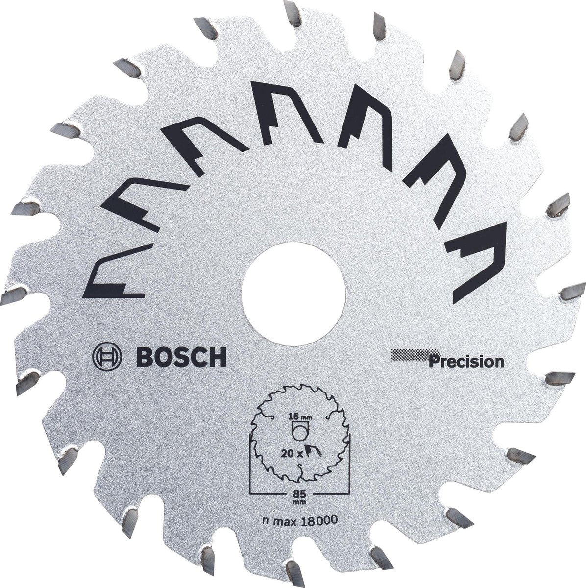 Lame de scie circulaire Bosch 85x1,1 0,7x15 20t
