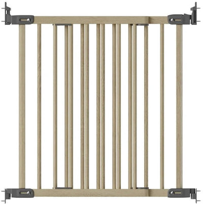 Babydan flexifit deluxe - barrière d'escalier - 62,5 - 100,5 cm - bois