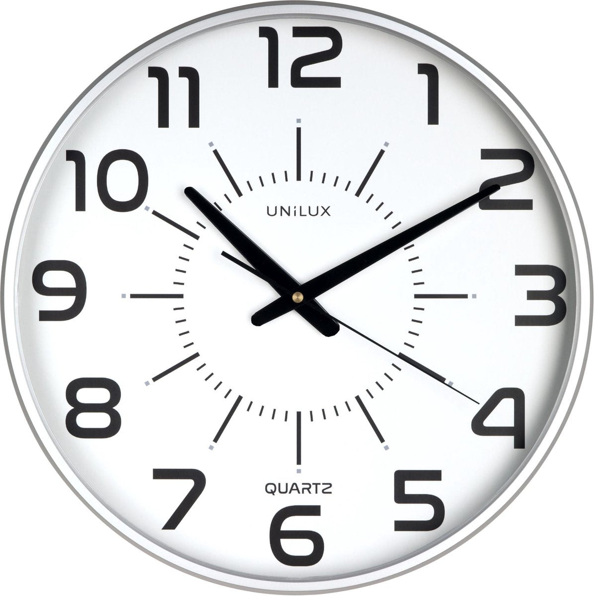Horloge maxi pop Unilux - gris - ø 37,5 - ronde
