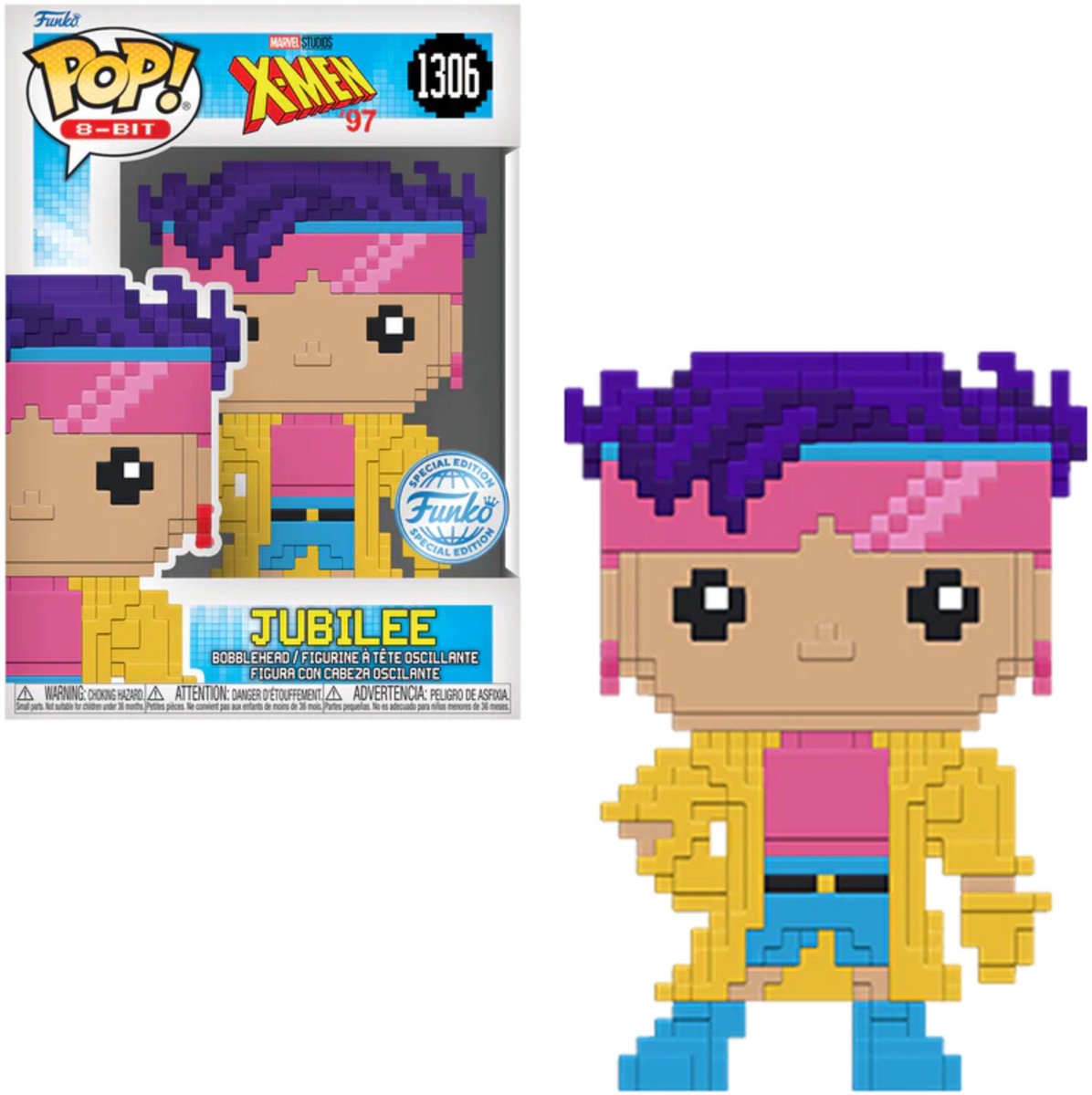 Funko-pop ! 8 bits jubilé 1306 x-men 97 exclusif