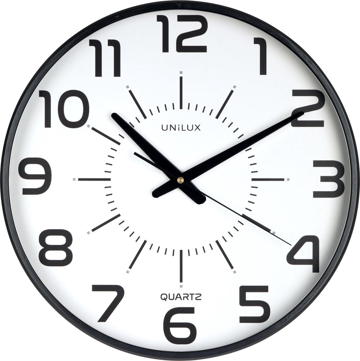 Horloge maxi pop Unilux - noir