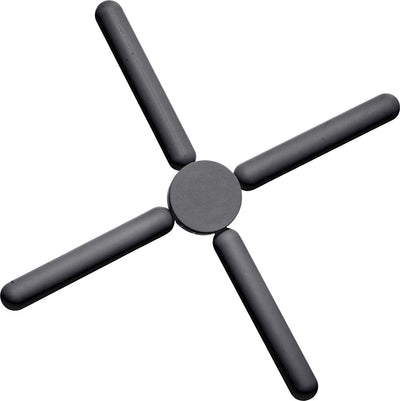 Dessous de verre Westmark - dessous de verre pliable pour poêles chaudes, protège votre table et votre plan de travail, résistant à la chaleur jusqu'à 200°c, résistant aux rayures - silicone, ø 22cm