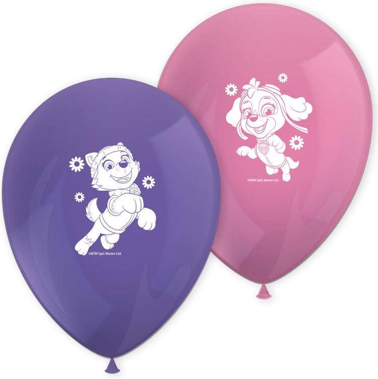 Procos vegaoo - 8 ballons Paw Patrol Skye et Everest