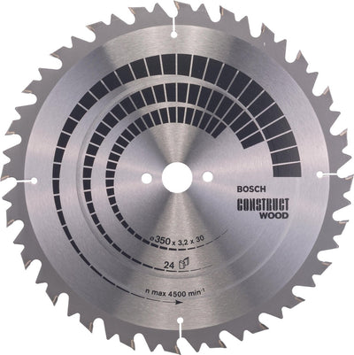 Bosch cirkzb constr. bois t st 350x30x3.2 24t wz
