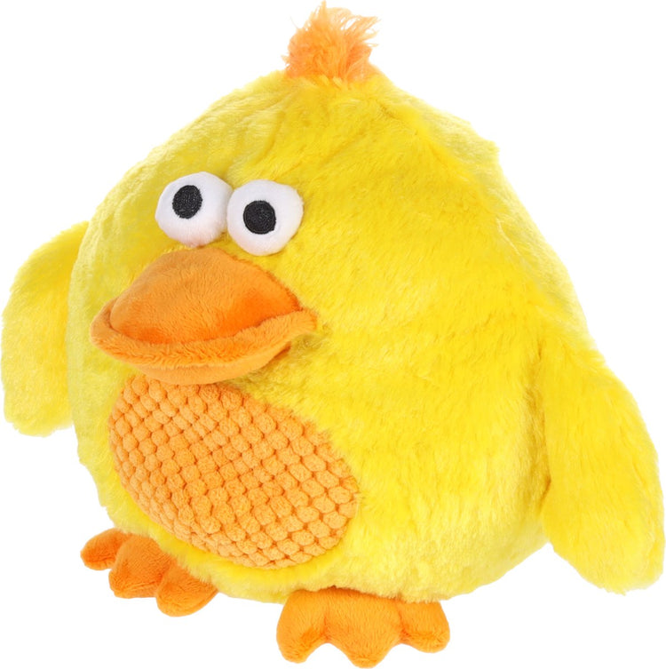 Flamingo - jouet pour chien canard Nando - peluche - jaune - 29 x 28 cm