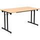 Table pliante sodematub ft147tpmu-1100 bois orange