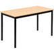Table sodematub ft147rect-1111 hêtre noir