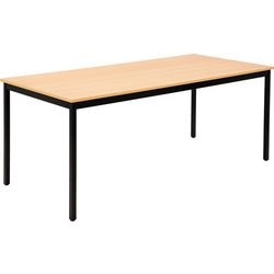 Table sodematub ft188rect-1111 hêtre noir