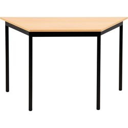 Table trapézoïdale sodematub ft126trap-1111 hêtre noir
