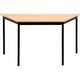 Table trapézoïdale sodematub ft147trap-1111 hêtre noir