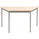 Table trapézoïdale sodematub ft147trap-6515 érable argent
