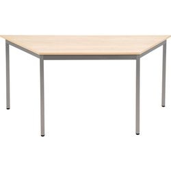 Table trapézoïdale sodematub ft168trap-6515 érable argent