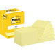 Notes autocollantes post-it 657-cy 76x102mm uni jaune