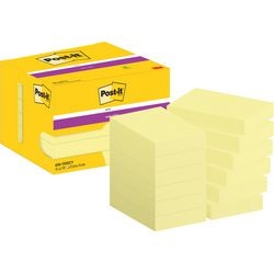 Notes super collantes post-it 656-12sscy 51x76 mm uni jaune