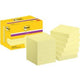 Notes super autocollantes post-it 622-12sscy-eu 47,6x47,6 mm uni jaune