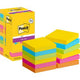 Notes super autocollantes post-it 654-sscarn-p8+4 76x76 mm uni