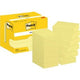 Notes autocollantes post-it 653-e 38x51mm uni jaune