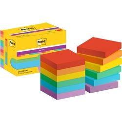 Notes super collantes post-it 622-12ss-play 47,6x47,6 mm unies
