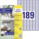 Étiquettes multifonctions avery l4731rev-10 papier blanc