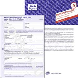 Contrat d'achat avery zweckform 2256-5 papier bleu