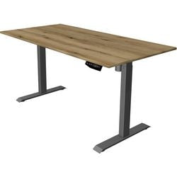 Bureau assis-debout Kerkmann 10181555 move 1 anthracite ; chêne