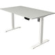 Bureau assis-debout Kerkmann 10358111 move 1 gris clair; blanc