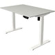 Bureau assis-debout Kerkmann 10359611 move 1 gris clair; blanc