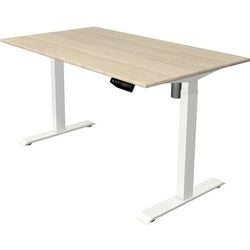 Bureau assis-debout Kerkmann 10358250 move 1 érable ; blanc