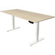 Bureau assis-debout Kerkmann 10360750 move 1 érable; blanc