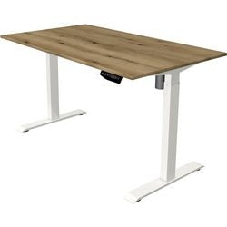 Bureau assis-debout Kerkmann 10358355 move 1 chêne ; blanc