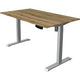 Bureau assis-debout Kerkmann 10229655 move 1 chêne ; argent