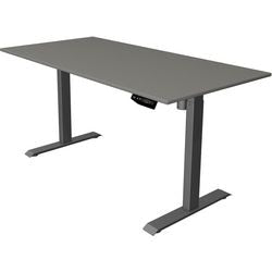 Bureau assis-debout Kerkmann 10181612 mélamine anthracite ; graphite