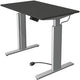 Kerkmann bureau assis-debout 10231413 aggloméré anthracite, argent