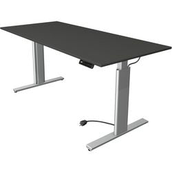 Kerkmann bureau assis-debout 10233413 aggloméré anthracite, argent