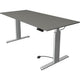 Kerkmann bureau assis-debout 10233312 panneaux de particules graphite, argent